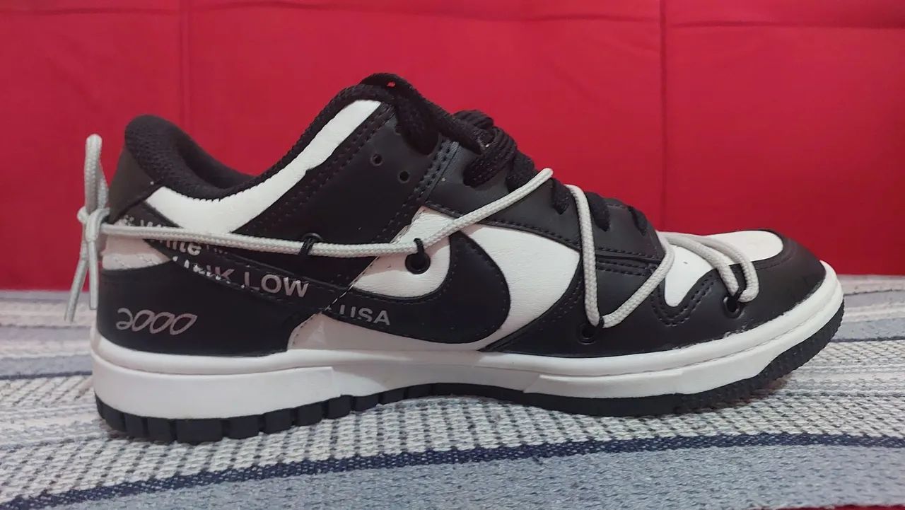 Nike dunk low Black-White Panda - Foto 4
