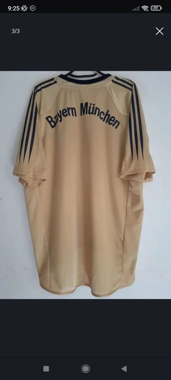 camisa bayern munich 2004 / 2005 #kahn autografada certificada - Foto 3