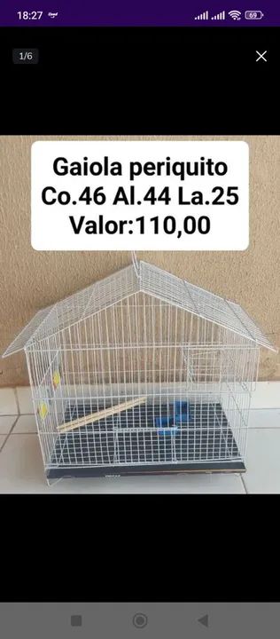 Gaiolas e acessórios - Foto 6