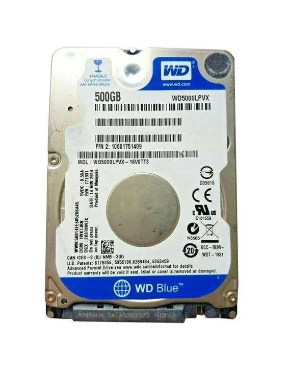 Hd para notebook Wd Blue 500gb - Foto 5