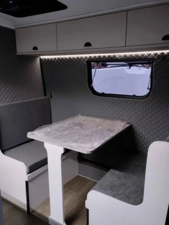 Motorhome montado em microônibus volare A6 ano 2001  - Foto 4