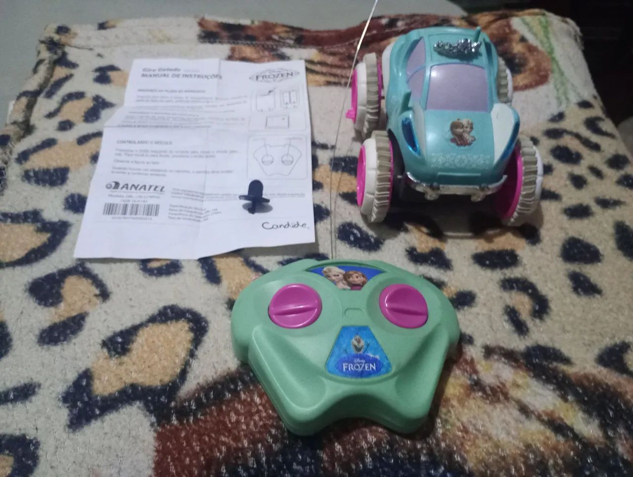 Brinquedo controle carro Disney Frozen Candide  - Foto 2