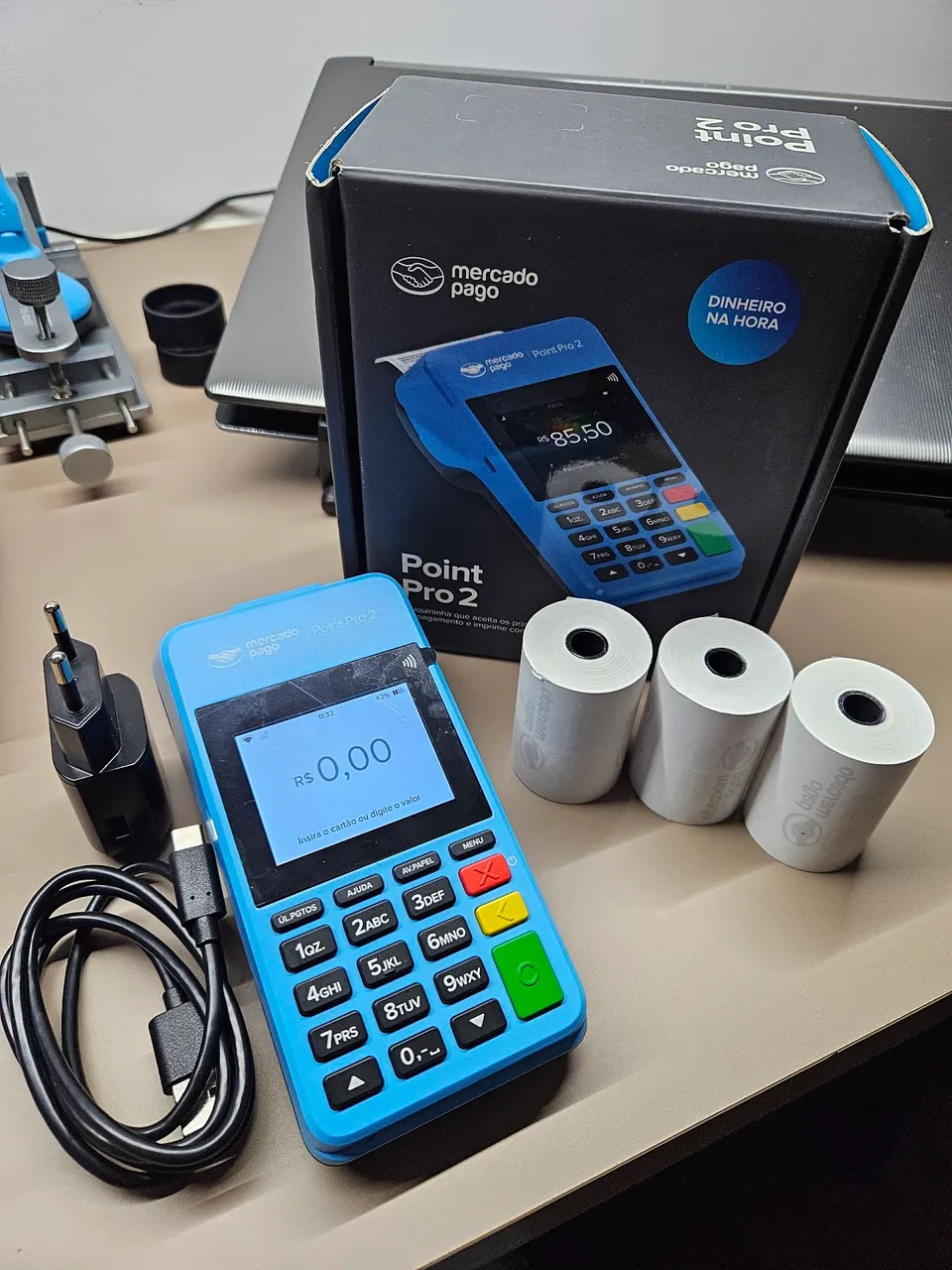 Máquina de Cartão Mercado Pago Point Pro 2