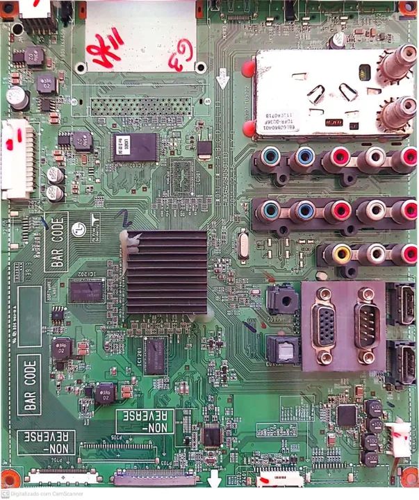 PLACA PRINCIPAL TV LG 42LV3400