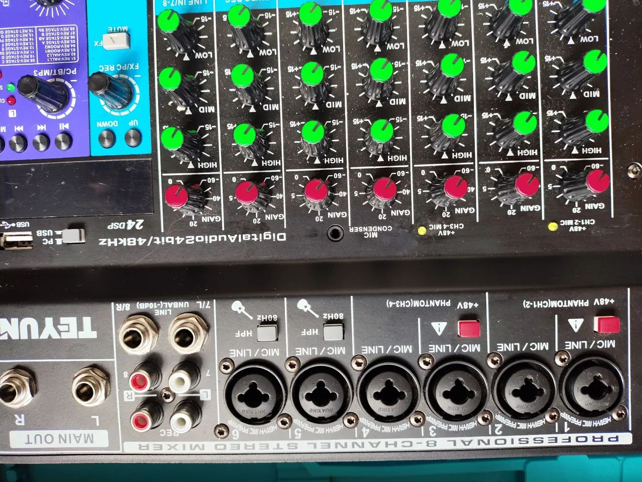 Interface de áudio Teun A8 - Foto 3