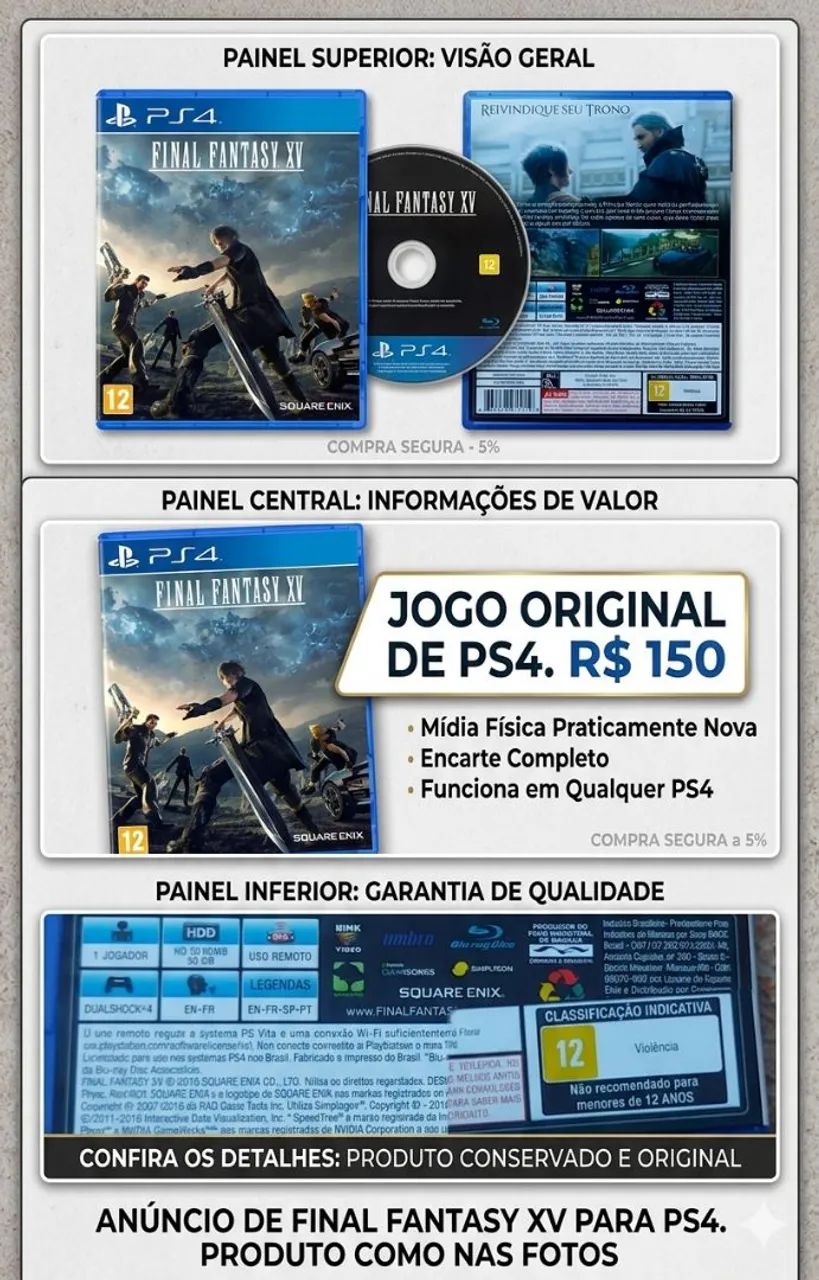 Final Fantasy XV PS4
