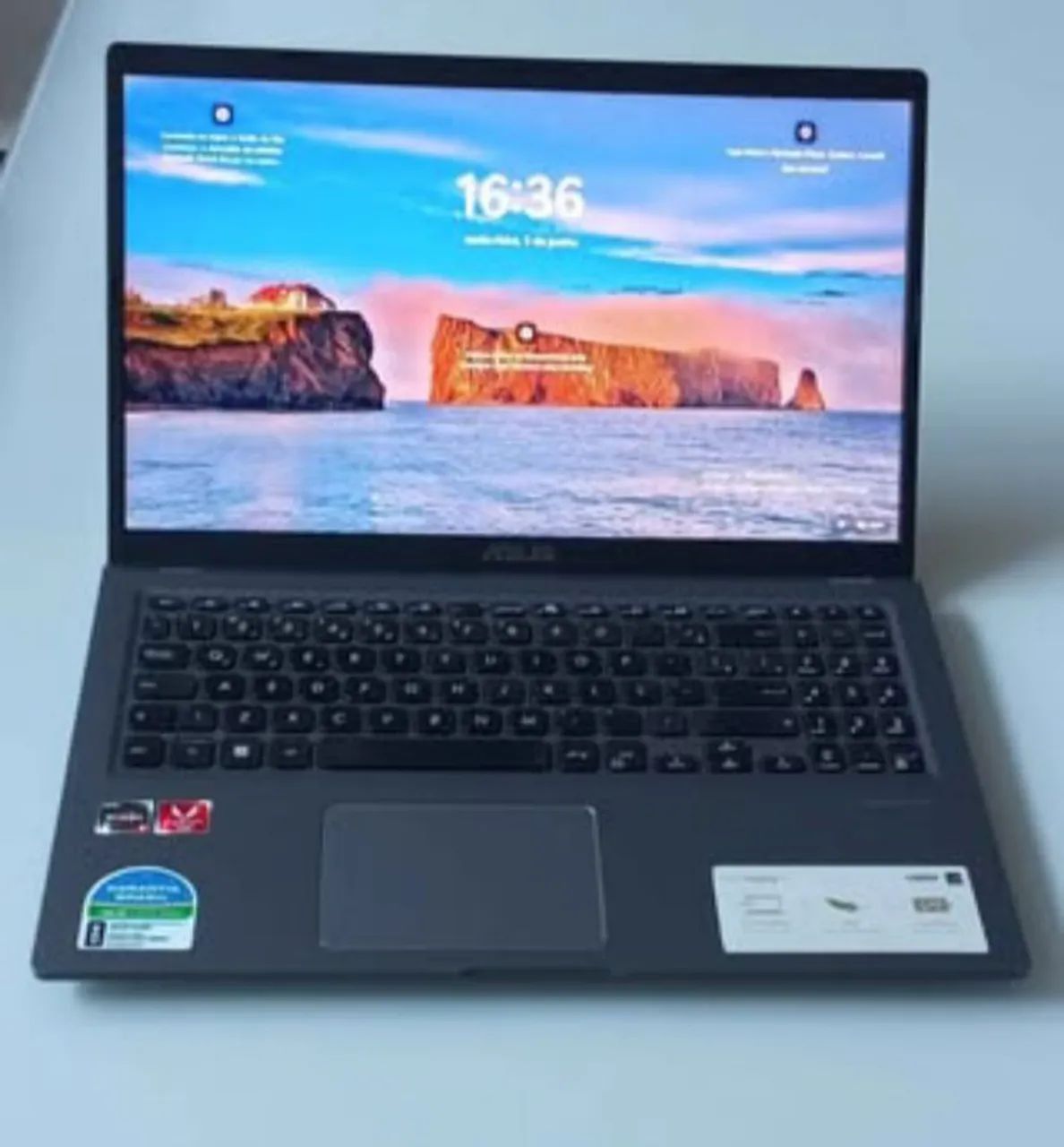 Notebook Asus Ryzen 5 3500U 8GB SSD 256GB 15.6"