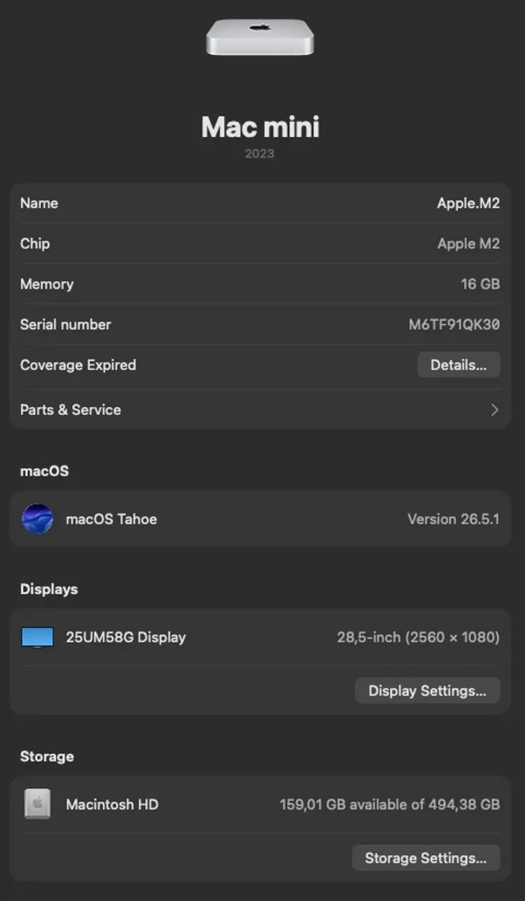 MacMini M2 de 2023 - Foto 3