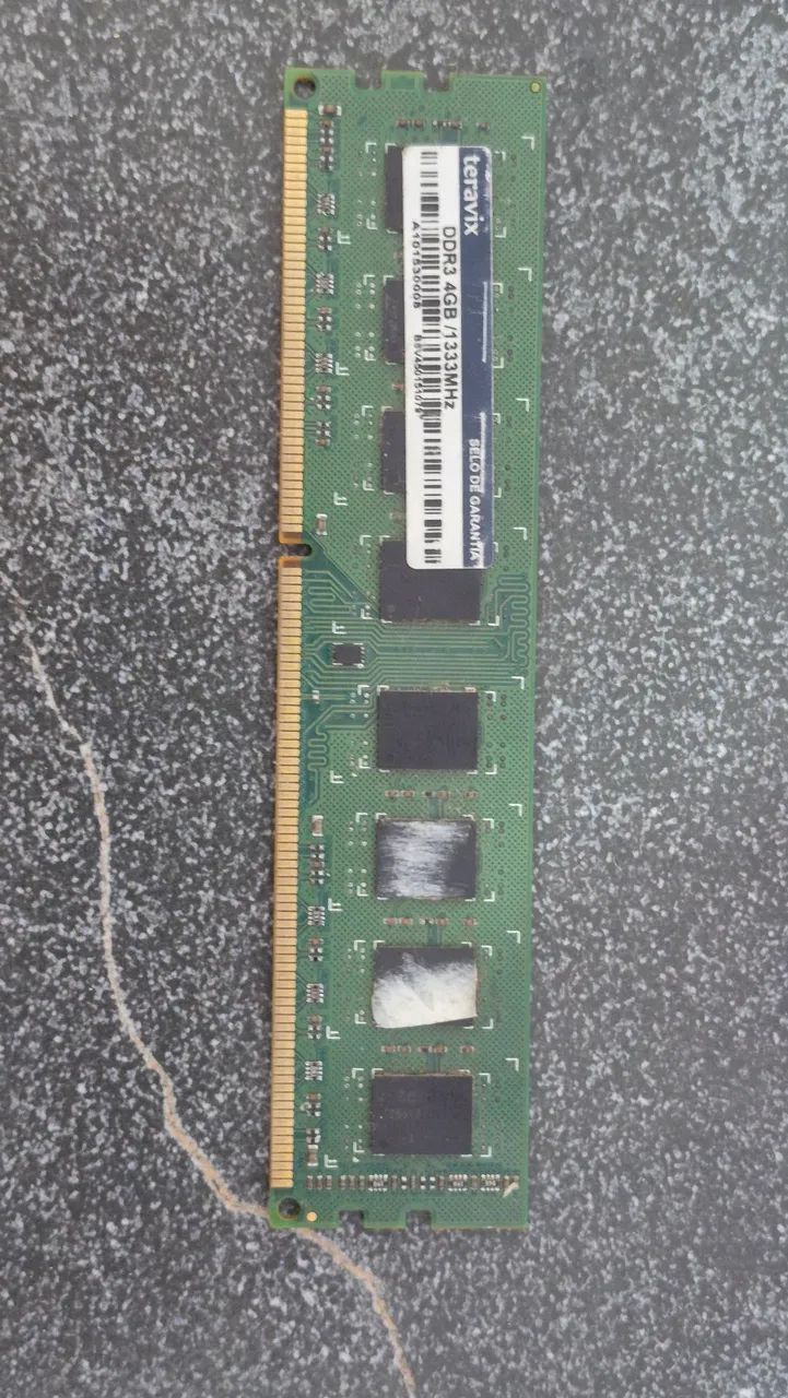 Memoria RAM 4 gb ddr3