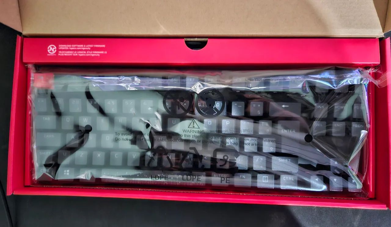Teclado Gamer Hyperx Alloy Origins Core PBT - Switch Red - Foto 3