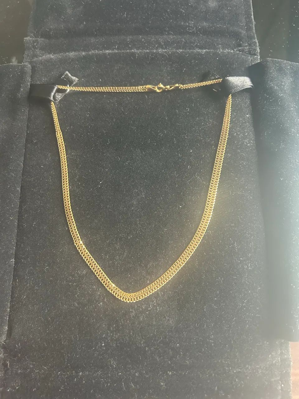 Colar em ouro 18k 750 - Foto 2
