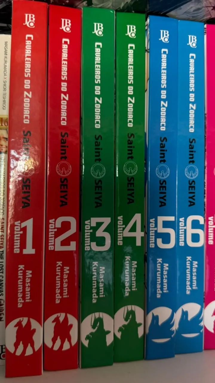 Cavaleiros do Zodíaco Kanzenban JBC - Volumes 1 ao 11 - Coleção