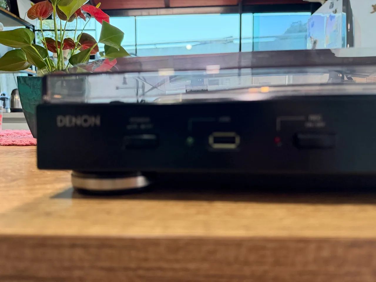 Toca Discos Denon DP-200UhhSB com USB - Foto 4