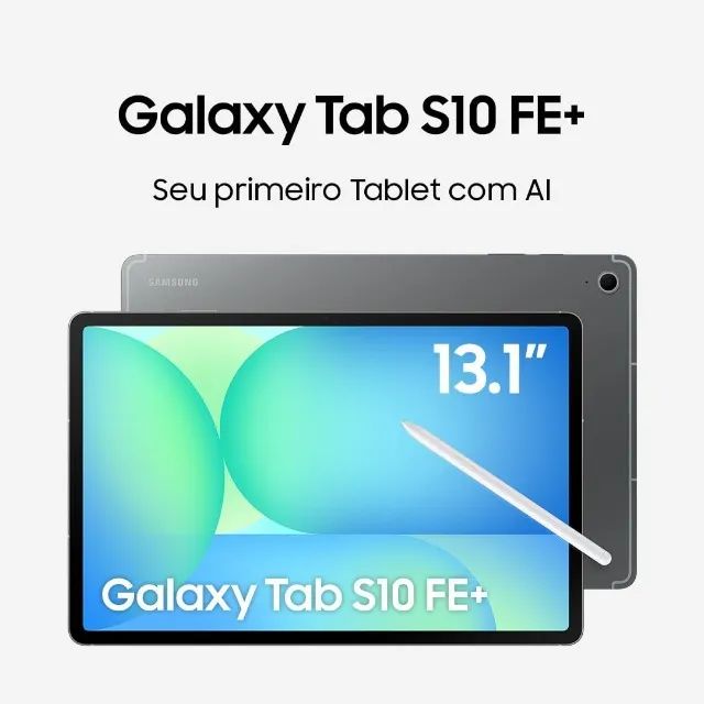Galaxy Tab S10 FE+ - 128gb - 8gb ram - PRODUTO NOVO - OFERTA CPF! - Foto 3