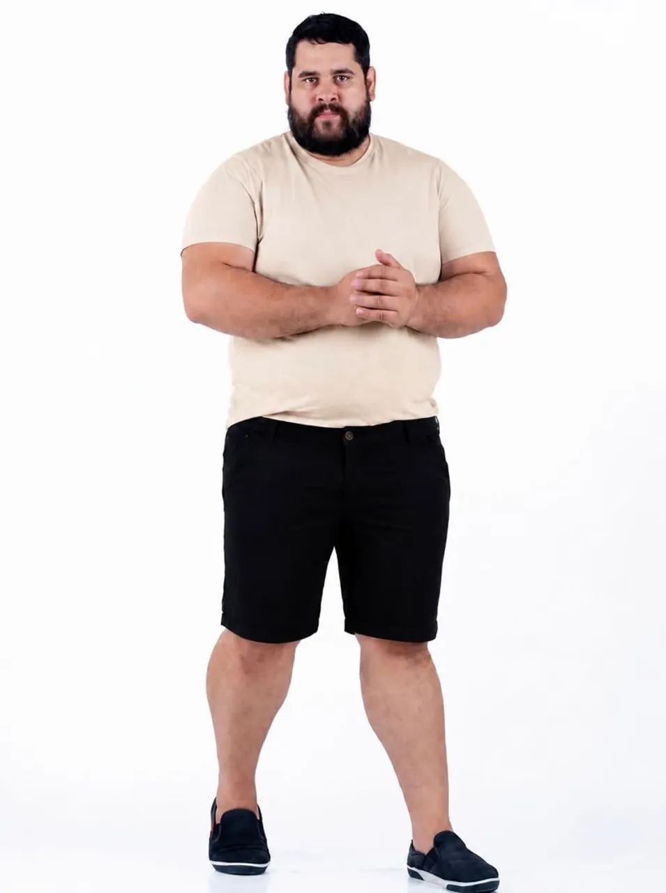 Bermuda brim plus size masculina  - Foto 4