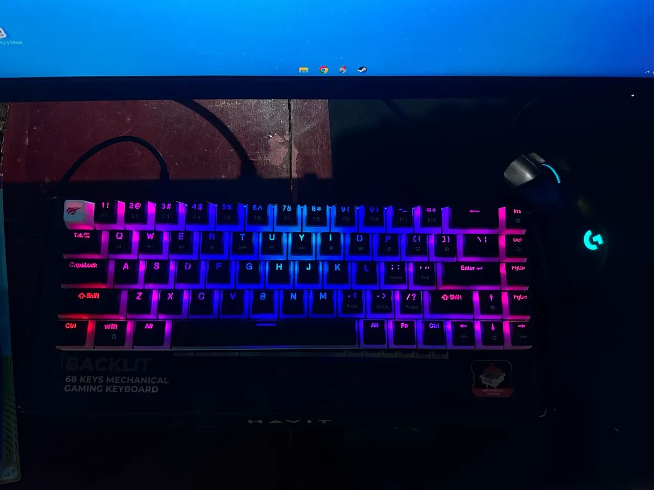 Teclado Gamer Havit 68%