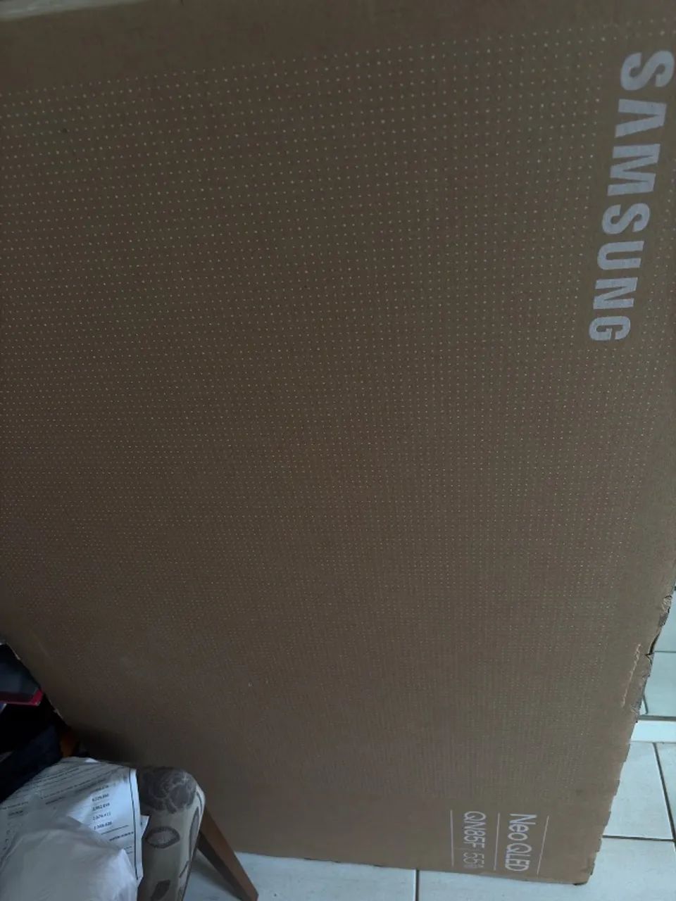 Samsung Smart tv 55 polegadas Neo Qled, lacrada, nota fiscal e garantia modelo Qn85f - Foto 5