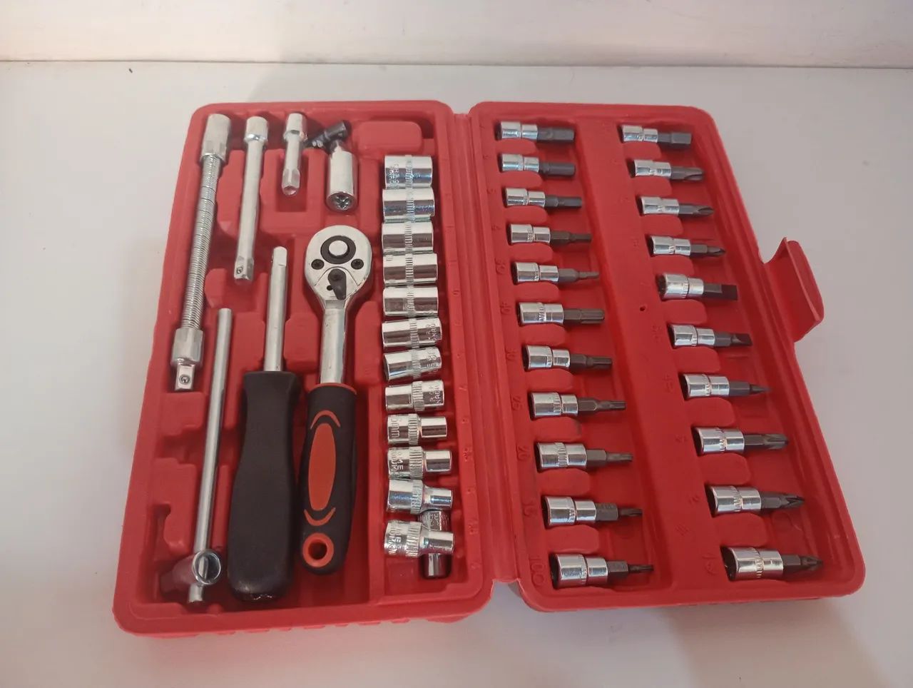 Kit ferramentas 46 pecas 