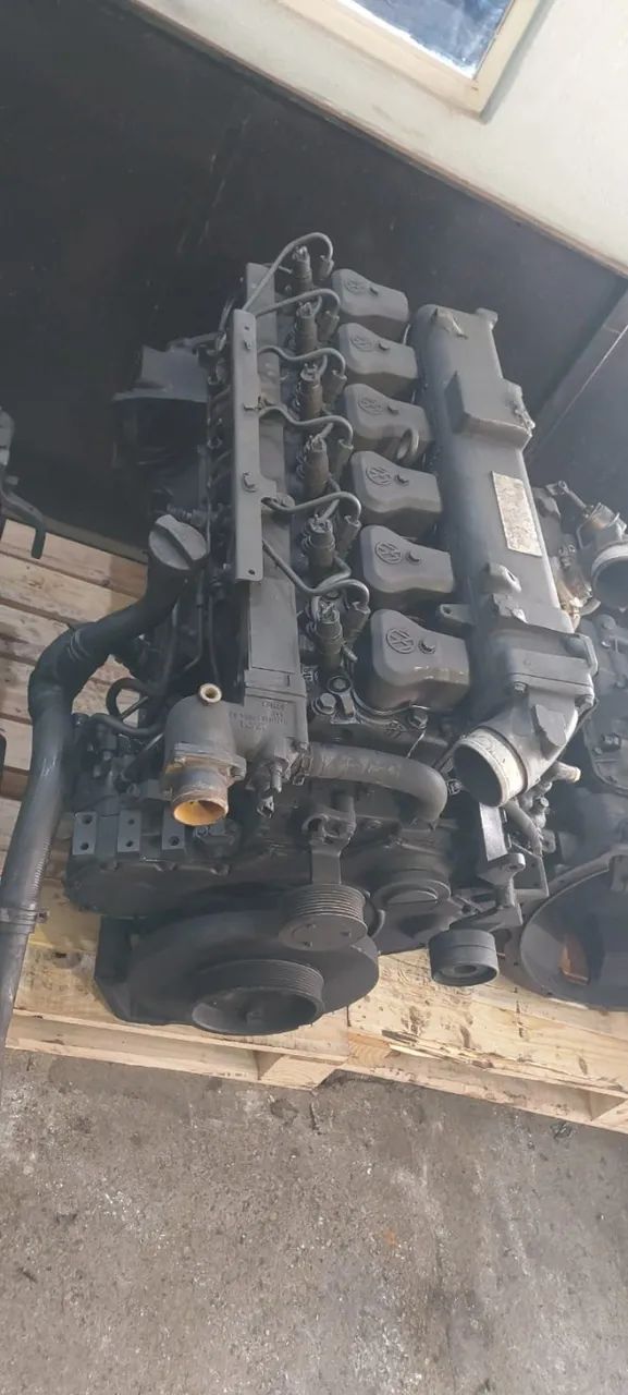 MOTOR VW MWM X12 6 CILINDROS COM CAIXA EATON  - Foto 5