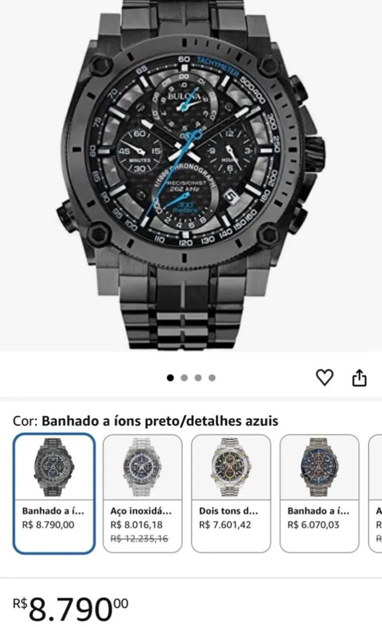 Relógio bulova precisionist - Foto 2
