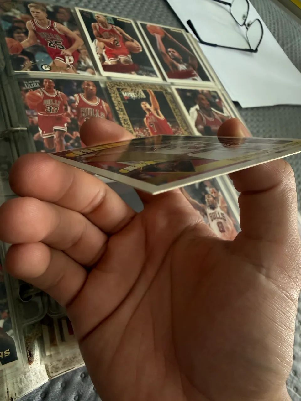 Michael Jordan Topps 1995-96 #4, Active Leader - Steals - Foto 5