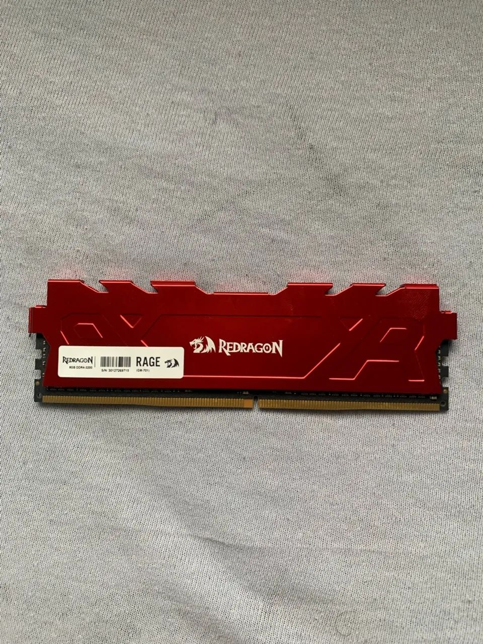 MEMÓRIA RAM REDRAGON RAGE  - Foto 3