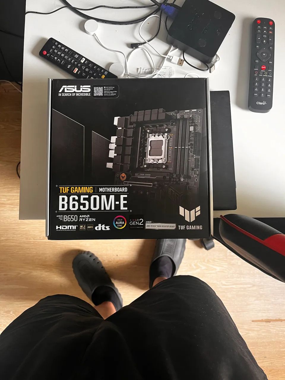 Placa-mãe ASUS TUF Gaming B650M-E AM5 DDR5 Nova Lacrada