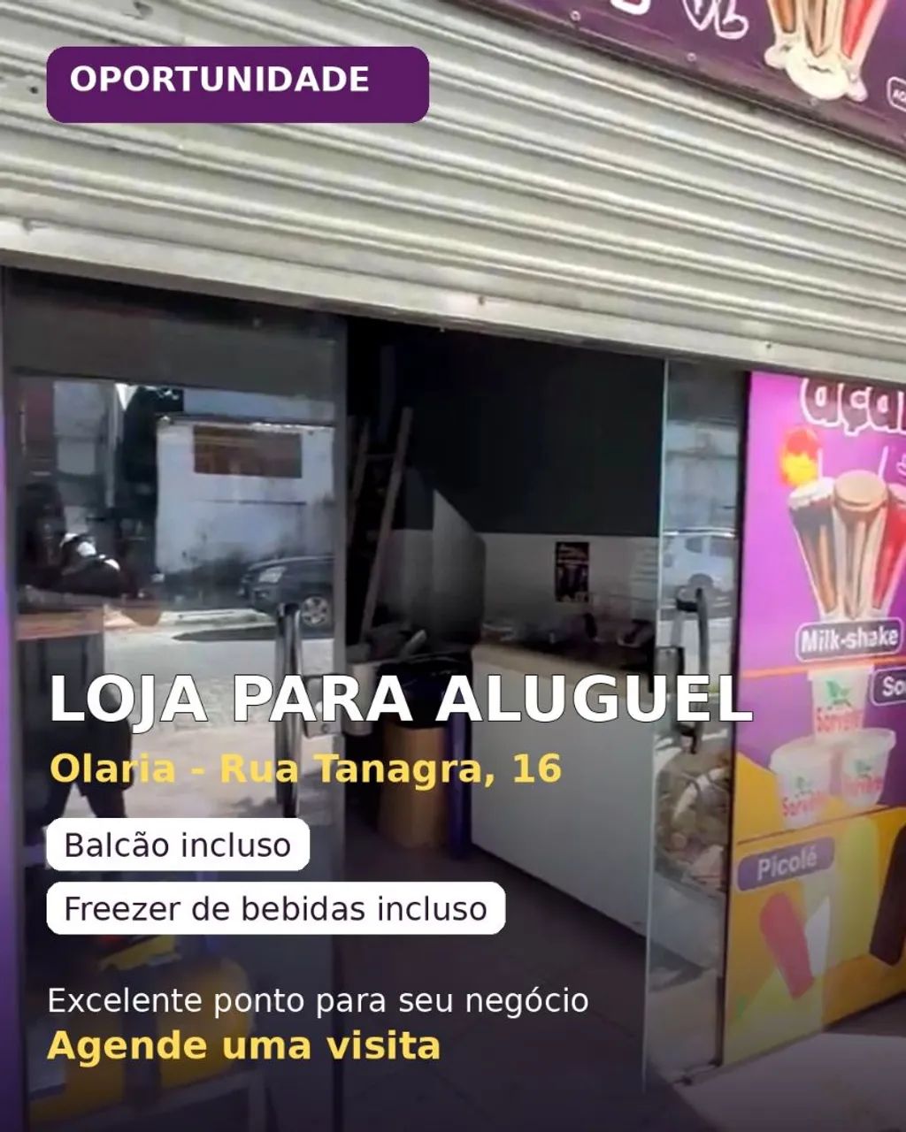 Aluga-se Loja de frente em Olaria  - Foto 2
