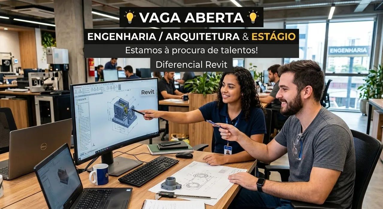 Vaga para Projetista / Estágio - BIM