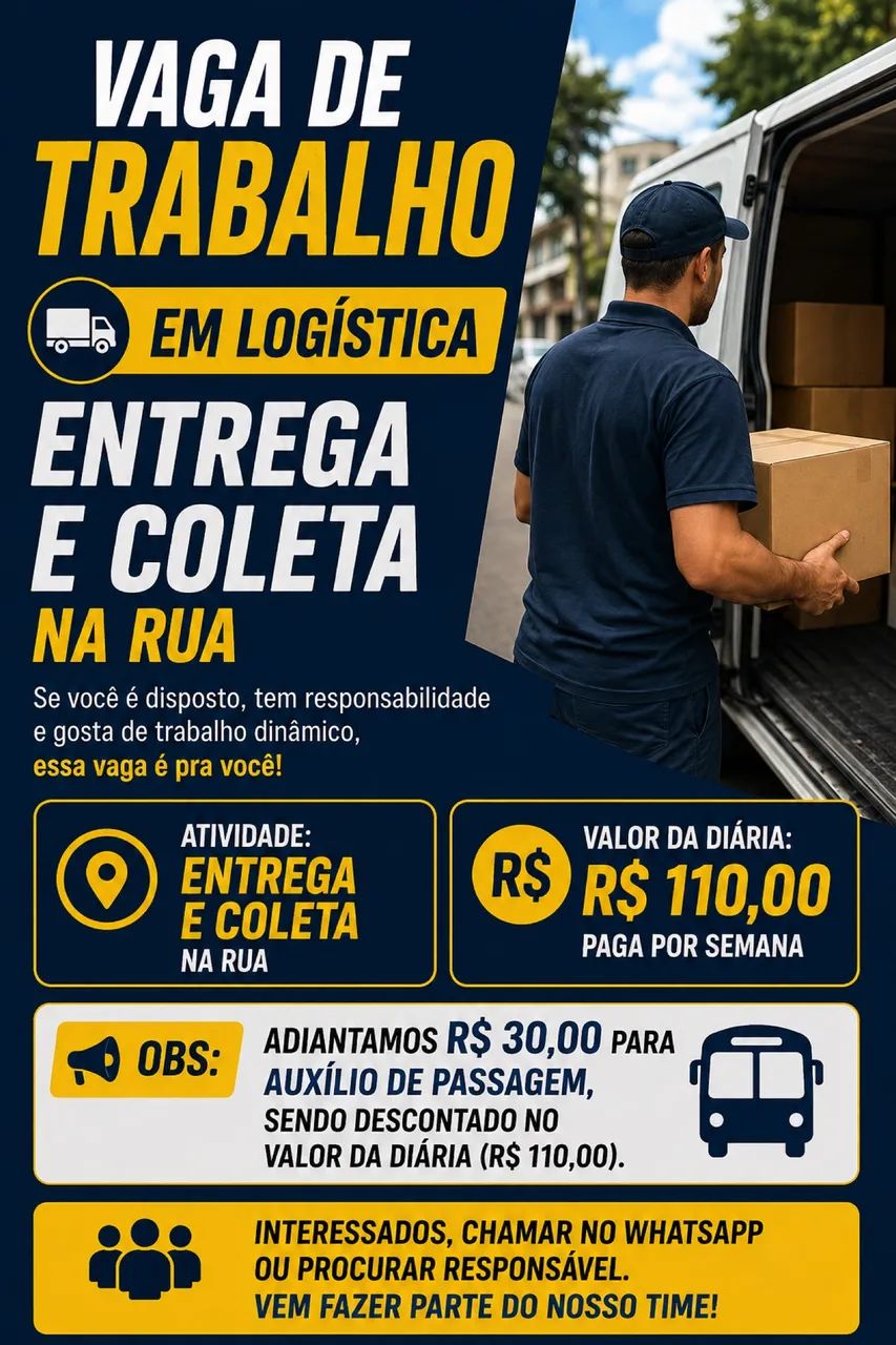 Vaga de emprego 
