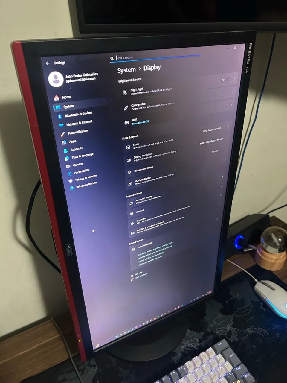 Monitor AOC Full HD 144hz - Foto 5