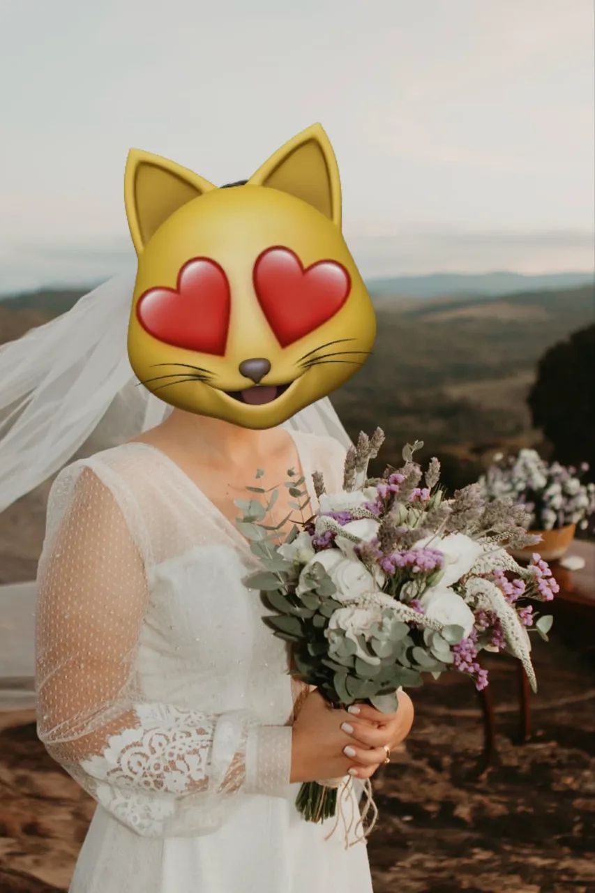 Vestido de Noiva Boho em Renda - Tam. 42 - Foto 4
