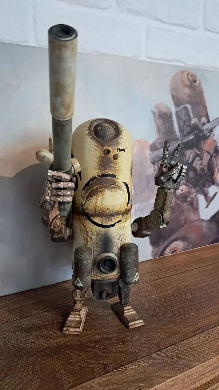 Set 4 Robôs Armstrong Wwrp 1/12 Threea Ashley Wood Raro - Foto 3