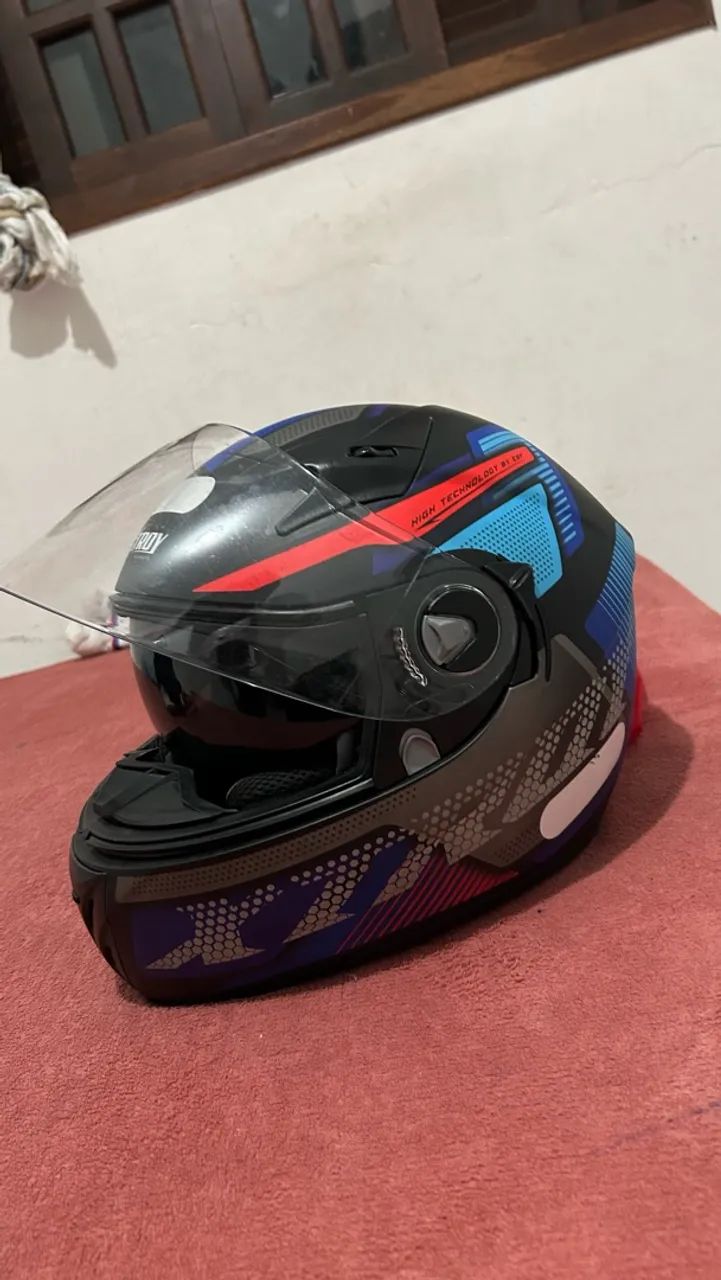 Capacete semi novo  - Foto 3