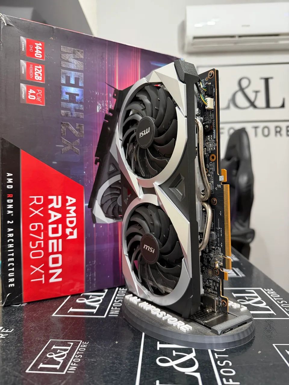 RX 6750XT 12GB MSI MECH 2X - Foto 3