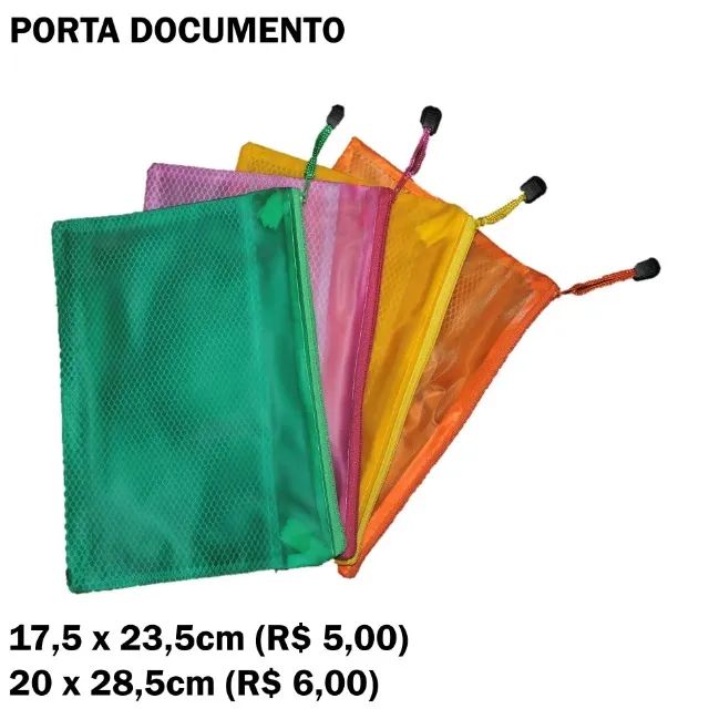 Porta Documentos - 2 Unidades