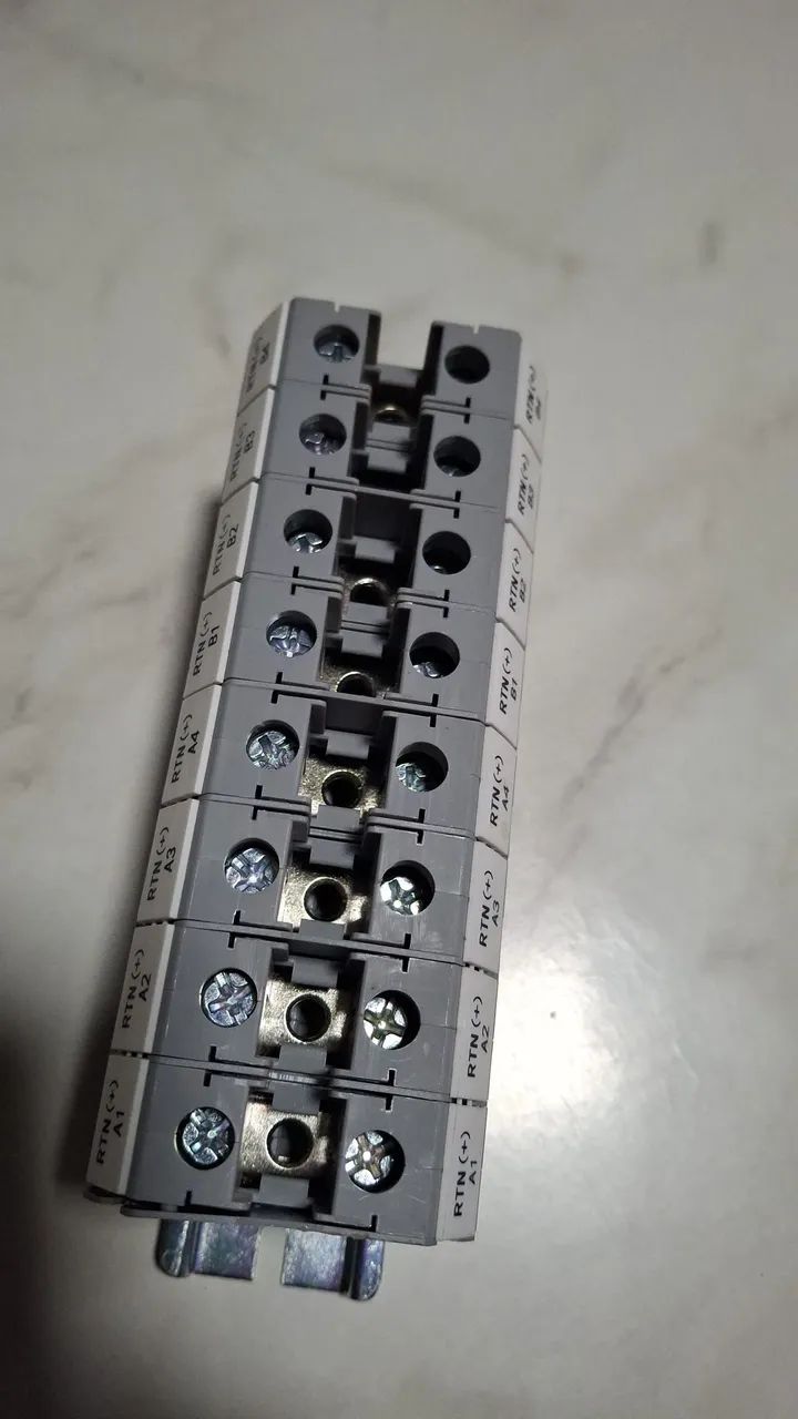 Bloco Terminal RTN+ Huawei DPD63-8-8 PDU Telecom A1-A4 B1-B4 - Foto 4
