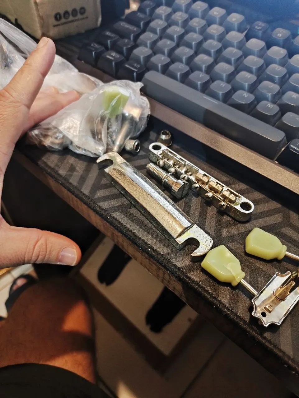 Kit ponte tune-o-matic usado - Foto 4