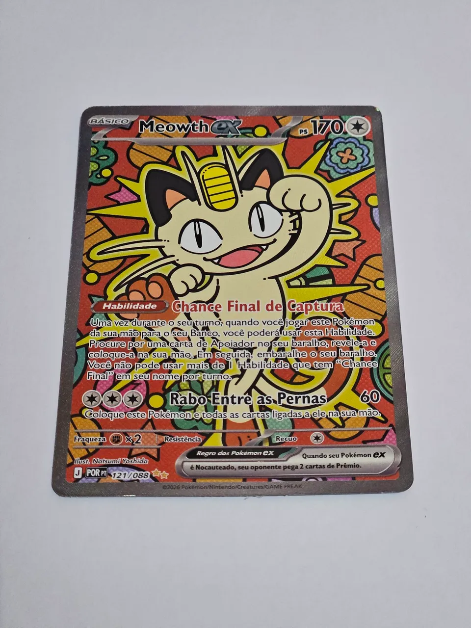 Card de Pokemon Meowth EX - Hobbies e coleções - Itapuã, Vila