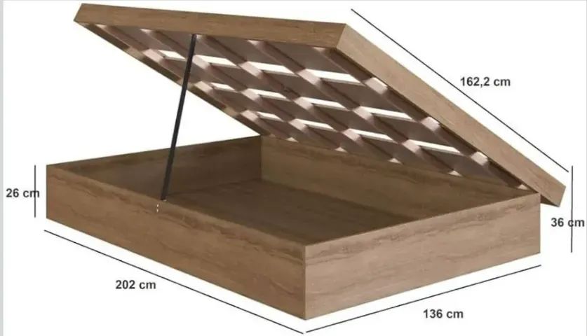 Cama e Colhcão Queen - Poucos Meses de Uso - Foto 2