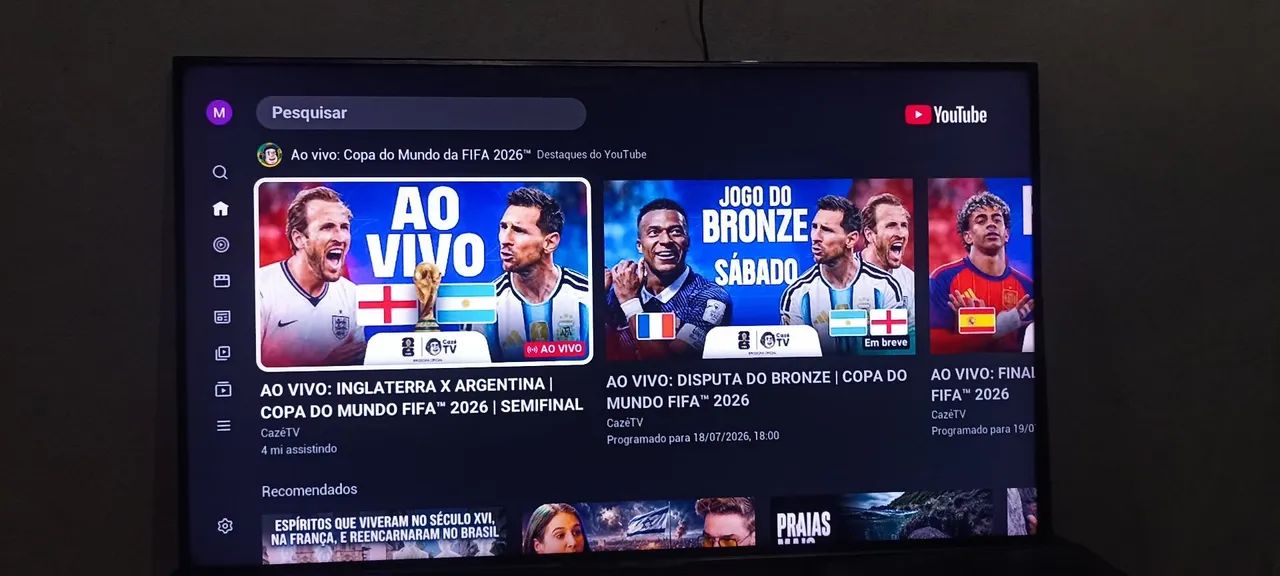 Tv Philips 58 polegadas 4k wi-fi  - Foto 2