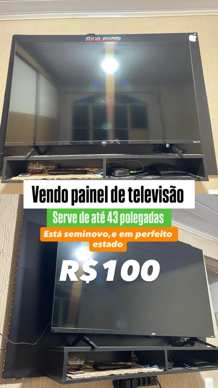Painel de televisão 43 polegadas  - Foto 4