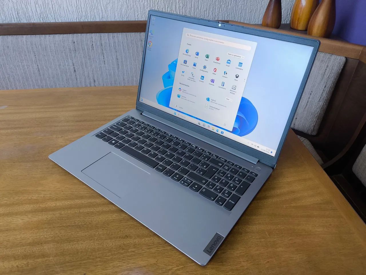 Notebook Lenovo ideapad 1, com SSD m2, Windows 11, tela de 15.6 polegadas, windows 11 - Foto 2