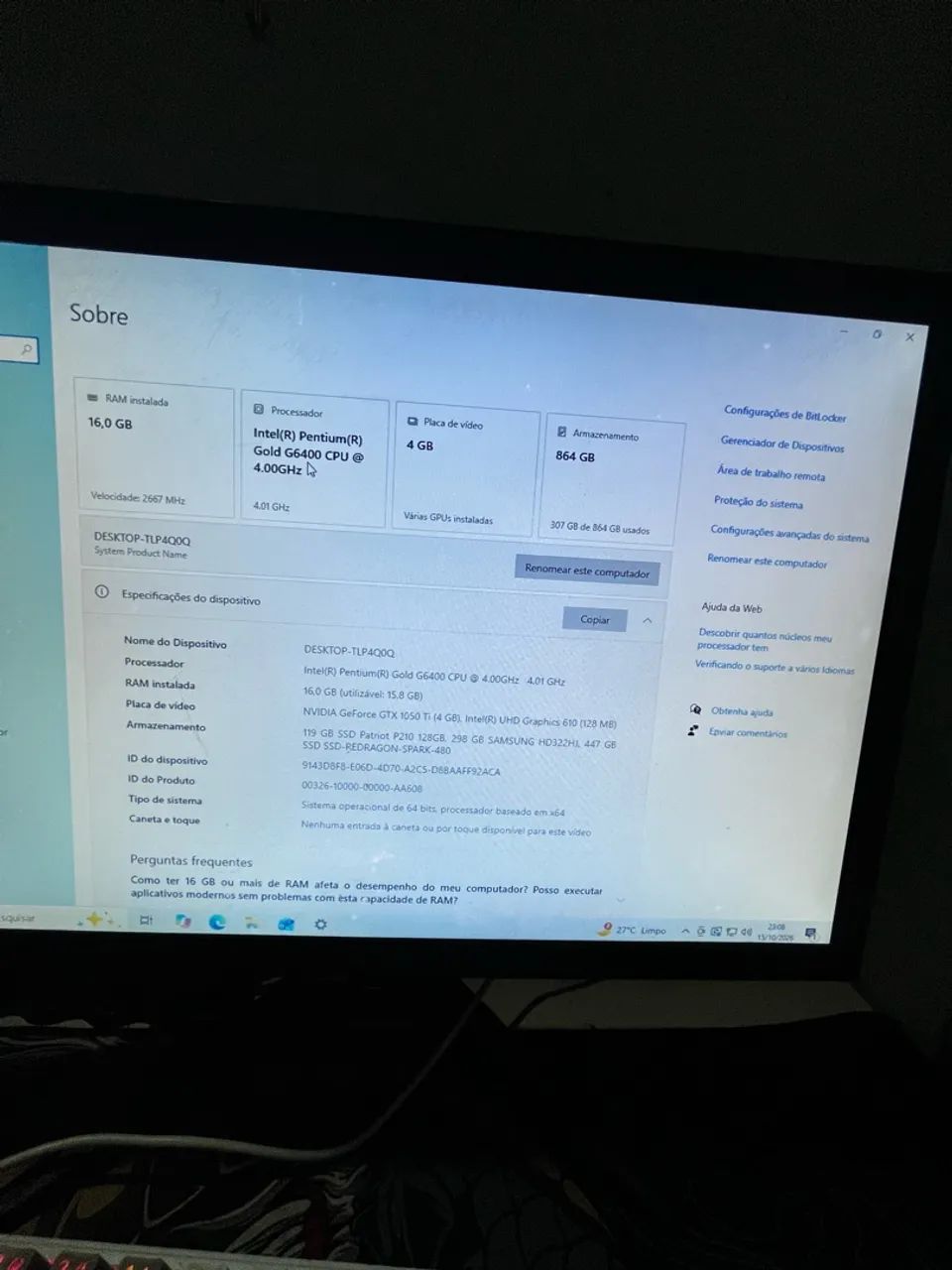 ?Pc Game Bom é Barato Com Tela?