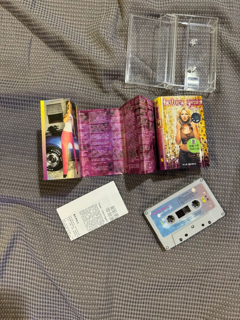 Fita k7 Britney Spears Oops I Did It Again China Cassete  - Foto 2