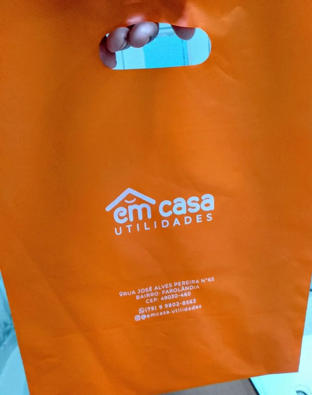 Sacolas plásticas personalizadas  com logomarca , - Foto 5