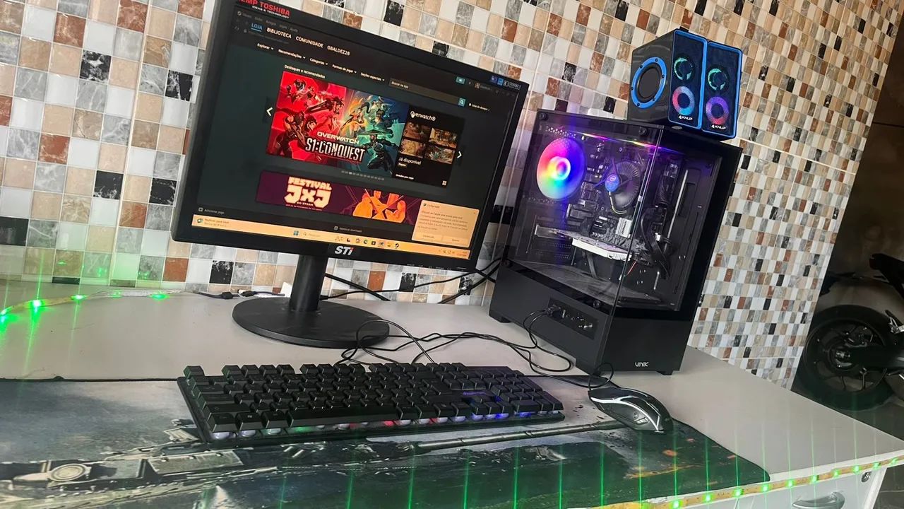 PC gamer completo com tudo - Foto 2