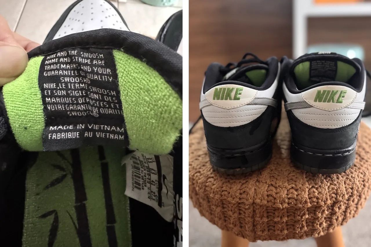 Nike SB Dunk Staple Panda Pigeon - Foto 2