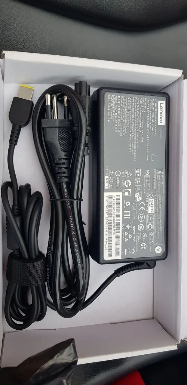 Fonte pra notebook Lenovo gaming 135W  - Foto 2