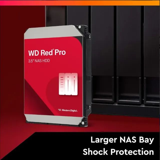 HDD 6TB WD Red WD60EFRX para Armazenamento NAS, Disco Rígido